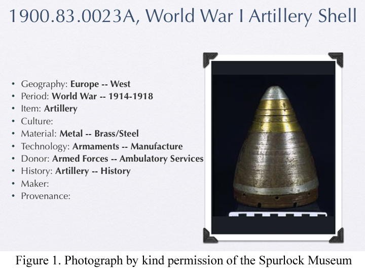 Figure 1: Artillery Shell